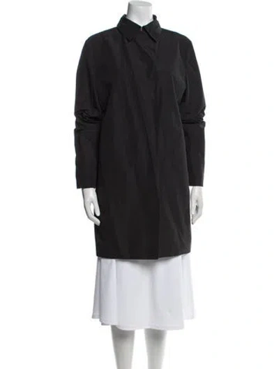 Pre-owned Jil Sander Vintage 2000's Trench Coat In Black