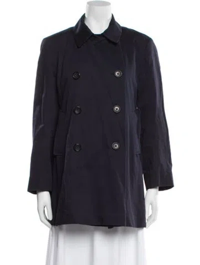 Pre-owned Jil Sander Vintage 2000's Trench Coat In Black