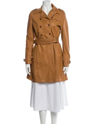 Pre-owned Jil Sander Vintage 2000's Trench Coat In Brown
