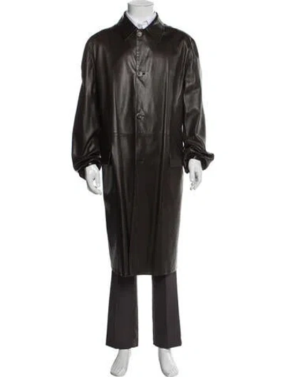 Pre-owned Jil Sander Vintage 2000's Trench Coat In Brown