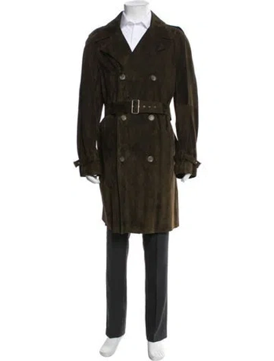 Pre-owned Jil Sander Vintage 2000's Trench Coat In Brown
