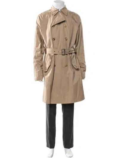 Pre-owned Jil Sander Vintage 2000's Trench Coat In Neutral