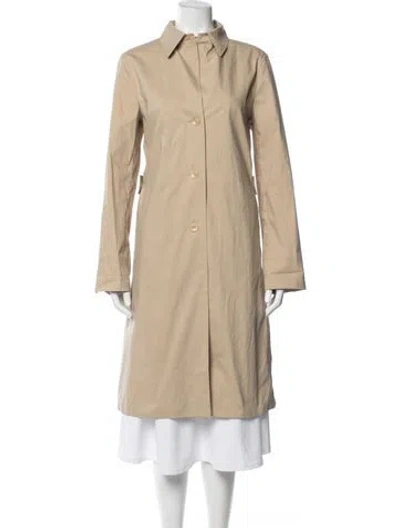 Pre-owned Jil Sander Vintage 2000's Trench Coat In Neutral