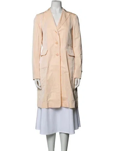 Pre-owned Jil Sander Vintage 2000's Trench Coat In Pink