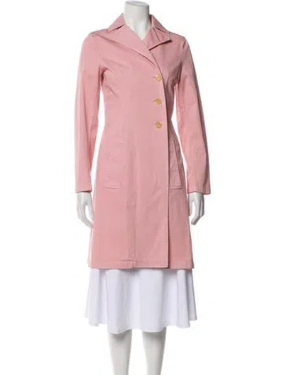 Pre-owned Jil Sander Vintage 2000's Trench Coat In Pink