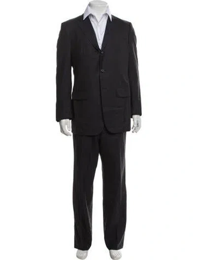 Pre-owned Jil Sander Vintage 2000's Two-piece Suit In Blue