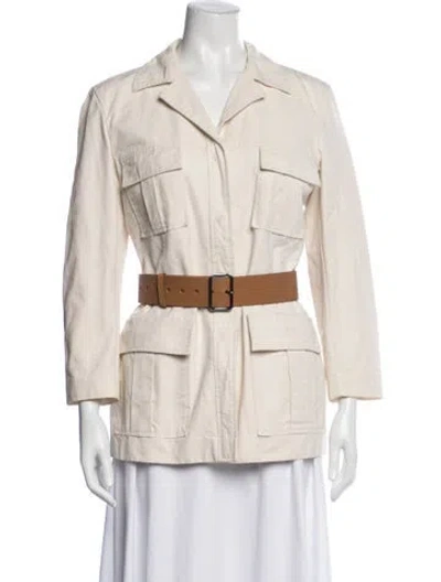 Pre-owned Jil Sander Vintage 2000's Utility Jacket In Neutral