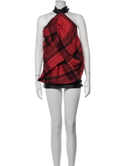 Pre-owned Jil Sander Vintage 2003 Mini Dress In Red