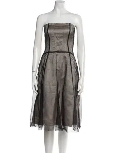 Pre-owned Jil Sander Vintage 2004 Midi Length Dress