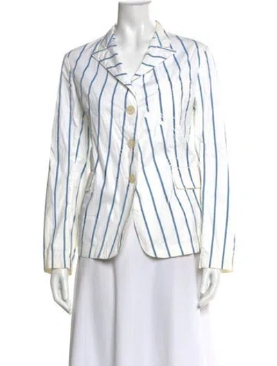 Pre-owned Jil Sander Vintage 2005 Blazer In White