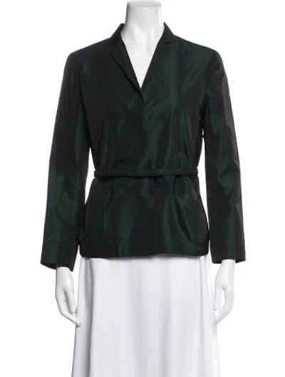 Pre-owned Jil Sander Vintage 2007 Blazer In Green