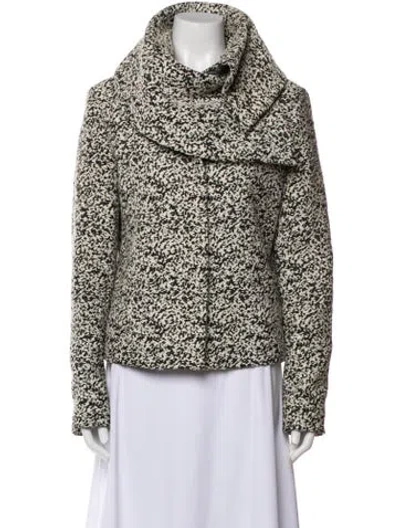 Pre-owned Jil Sander Vintage 2008 Wool Tweed Pattern Jacket