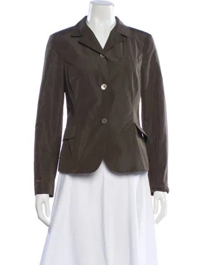 Pre-owned Jil Sander Vintage 2009 Blazer In Green