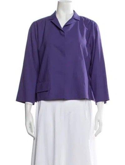 Pre-owned Jil Sander Vintage 2009 Jacket In Purple
