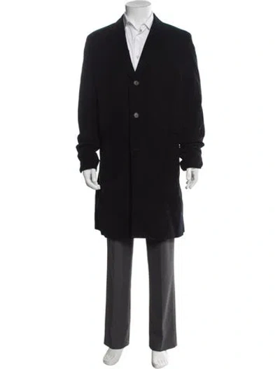 Pre-owned Jil Sander Vintage 2009 Overcoat In Blue