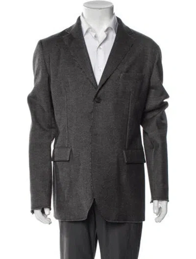 Pre-owned Jil Sander Vintage 2010 Blazer In Gray