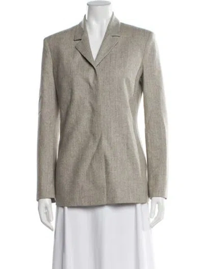 Pre-owned Jil Sander Vintage 2010 Blazer In Gray