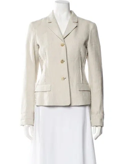 Pre-owned Jil Sander Vintage 2010 Blazer In Neutral