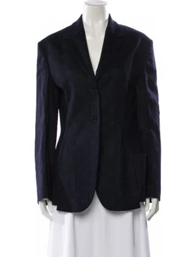 Pre-owned Jil Sander Vintage 2010 Blazer W/ Tags In Blue