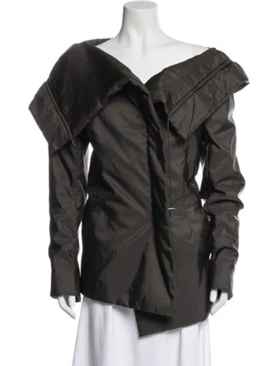 Pre-owned Jil Sander Vintage 2010 Coat In Gray