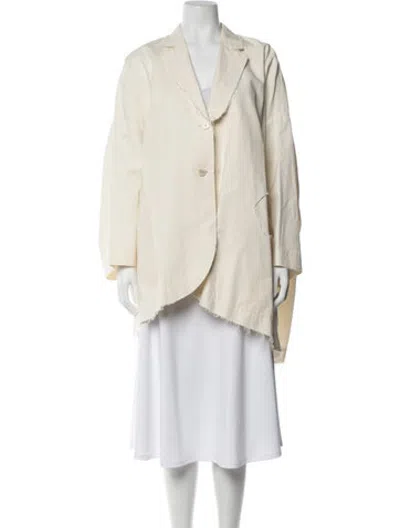 Pre-owned Jil Sander Vintage 2010 Coat In White