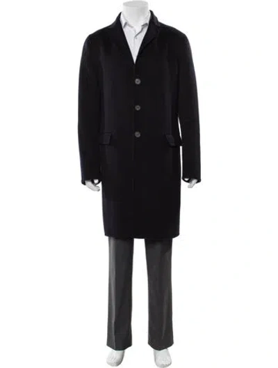Pre-owned Jil Sander Vintage 2010 Overcoat In Blue