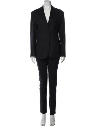 Pre-owned Jil Sander Vintage 2010's Pantsuit In Blue