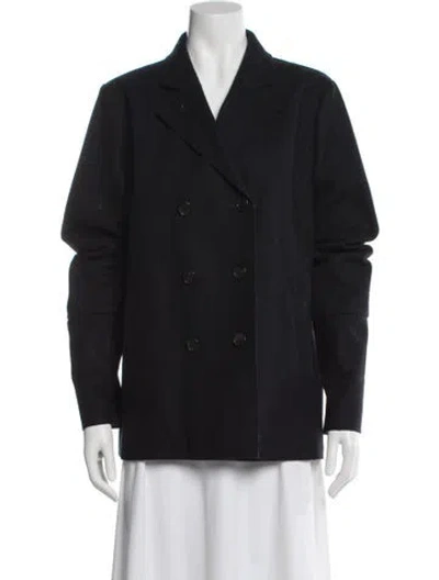 Pre-owned Jil Sander Vintage 2010's Peacoat In Black