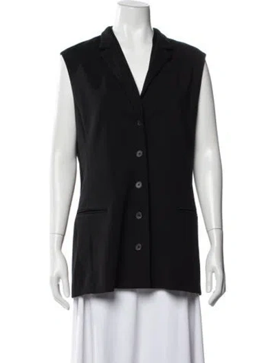 Pre-owned Jil Sander Vintage 2010's Vest In Black