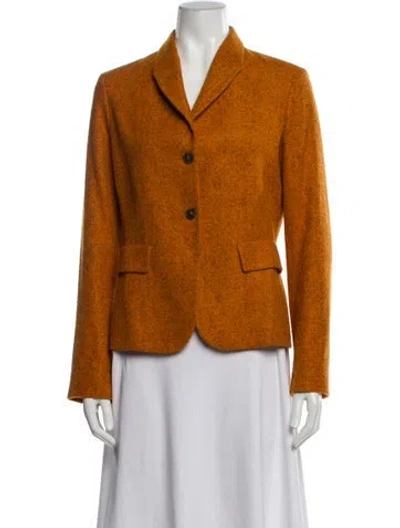 Pre-owned Jil Sander Vintage 2011 Blazer In Orange