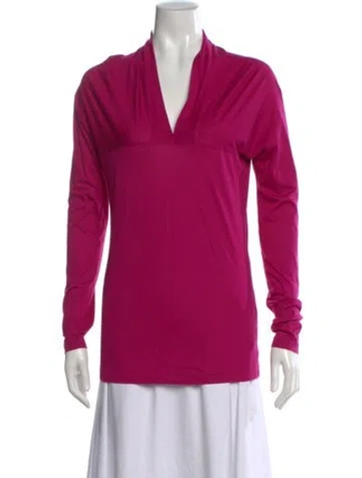 Pre-owned Jil Sander Vintage 2011 Top In Purple