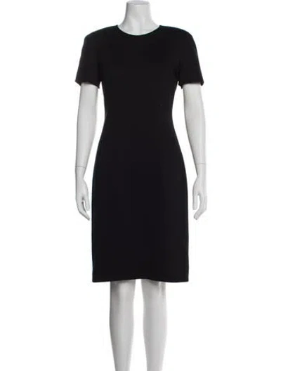 Pre-owned Jil Sander Vintage Knee-length Dress In Black