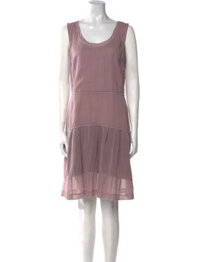 Pre-owned Jil Sander Vintage Knee-length Dress In Pink