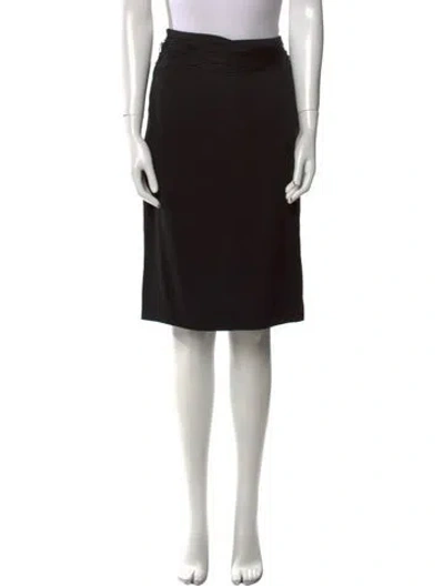 Pre-owned Jil Sander Vintage Knee-length Skirt In Black
