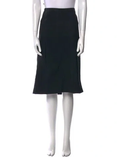 Pre-owned Jil Sander Vintage Knee-length Skirt In Black