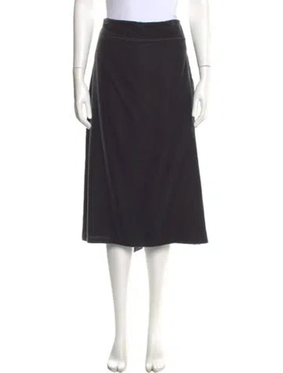 Pre-owned Jil Sander Vintage Knee-length Skirt In Black
