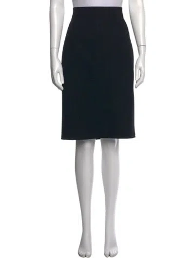 Pre-owned Jil Sander Vintage Knee-length Skirt In Black