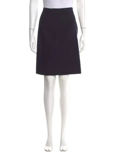 Pre-owned Jil Sander Vintage Knee-length Skirt In Blue