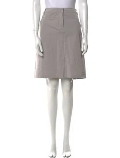 Pre-owned Jil Sander Vintage Knee-length Skirt In Gray