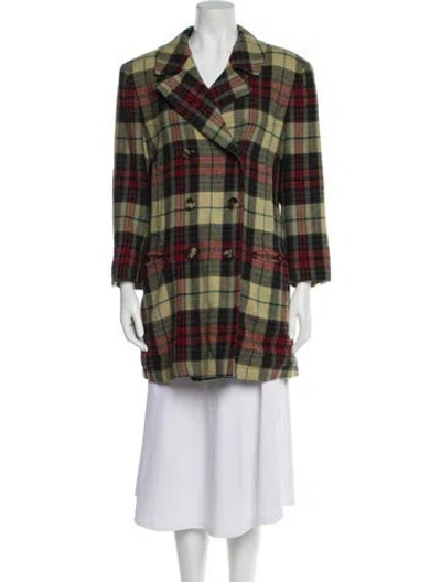 Pre-owned Jil Sander Vintage Late 1980's - Early 1990's Coat In Green