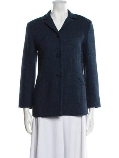 Pre-owned Jil Sander Vintage Late 1990's - Early 2000's Blazer In Blue