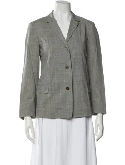 Pre-owned Jil Sander Vintage Late 1990's - Early 2000's Blazer In Gray
