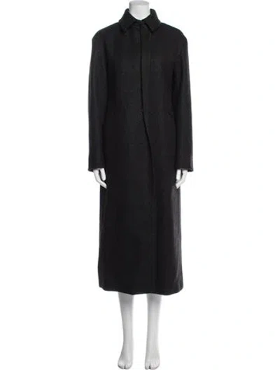Pre-owned Jil Sander Vintage Late 1990's - Early 2000's Coat In Gray