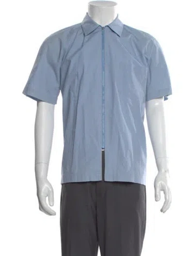 Pre-owned Jil Sander Vintage Late 1990's - Early 2000's Shirt In Blue