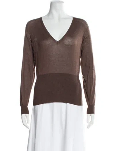 Pre-owned Jil Sander Vintage Late 1990's - Early 2000's Sweater In Brown