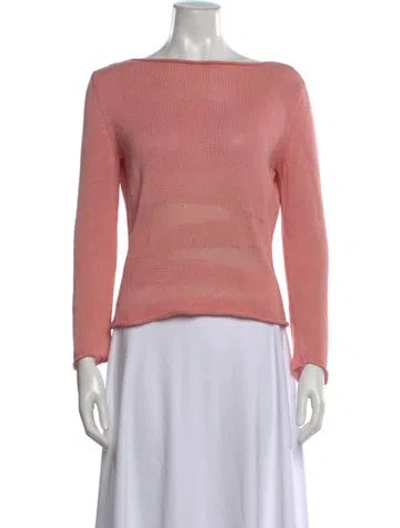 Pre-owned Jil Sander Vintage Late 1990's - Early 2000's Sweater In Pink