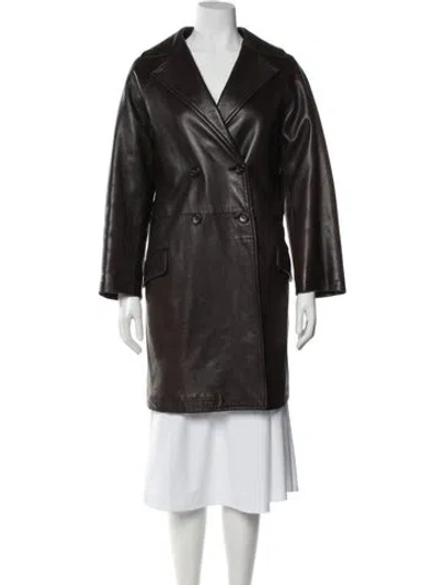 Pre-owned Jil Sander Vintage Late 1990's - Early 2000's Trench Coat In Brown