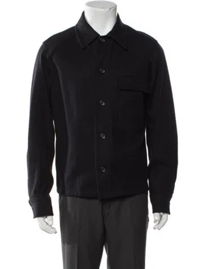 Pre-owned Jil Sander Vintage Late 1990's - Early 2000's Utility Jacket In Blue