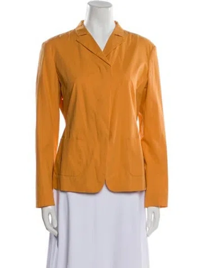 Pre-owned Jil Sander Vintage Late 2000's - Early 2010's Blazer In Orange