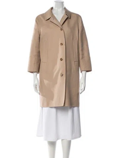 Pre-owned Jil Sander Vintage Late 2000's - Early 2010's Coat In Neutral